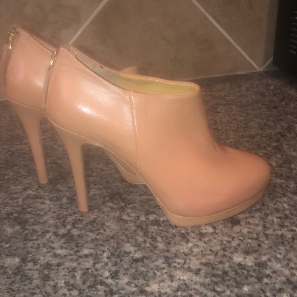 Nude Ankle Boots
